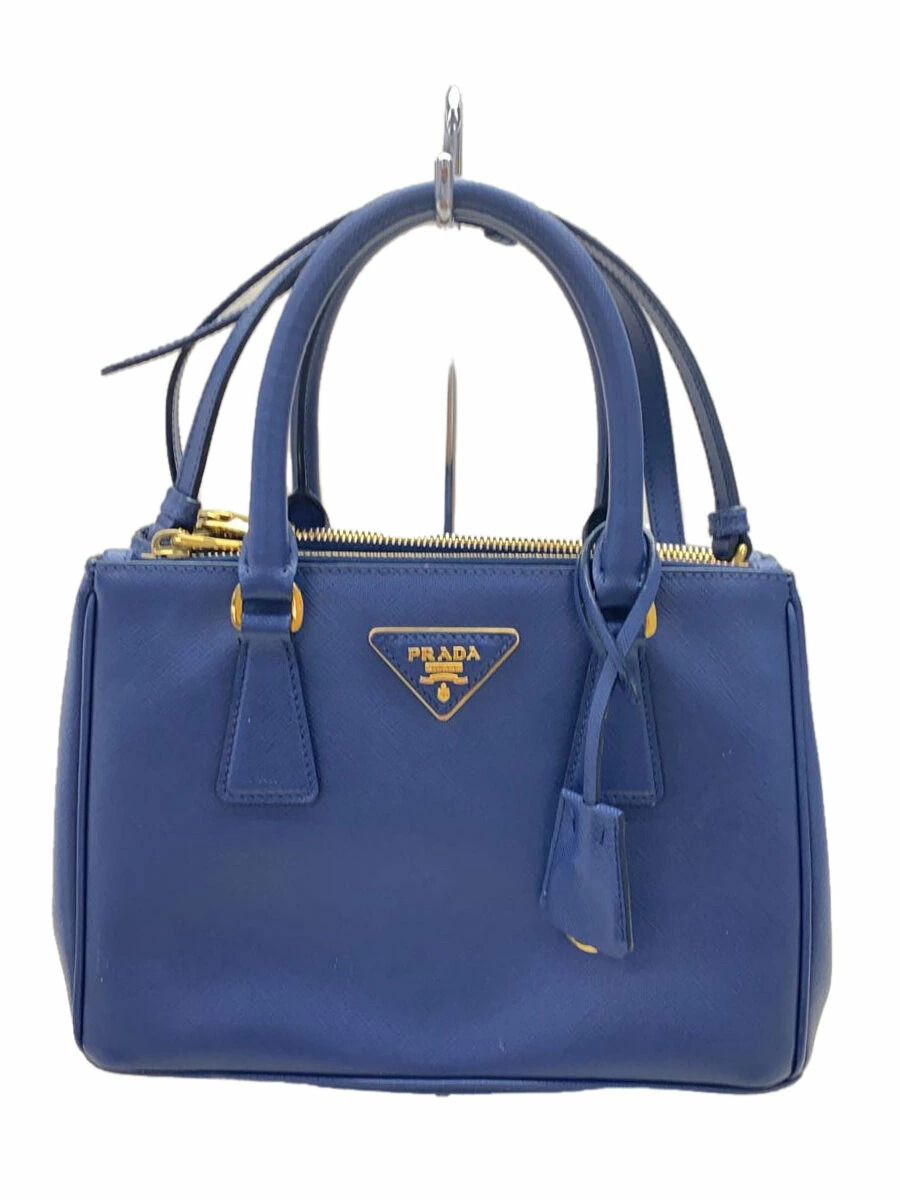 Prada Handbag Saffiano Blue Prada
